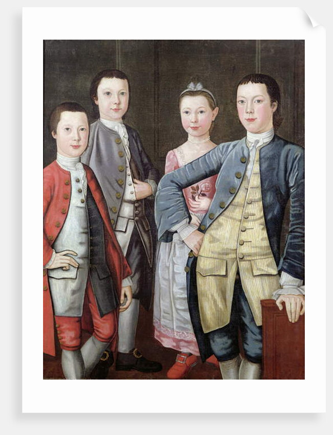 The Rapalje Children, 1768 by John Durand
