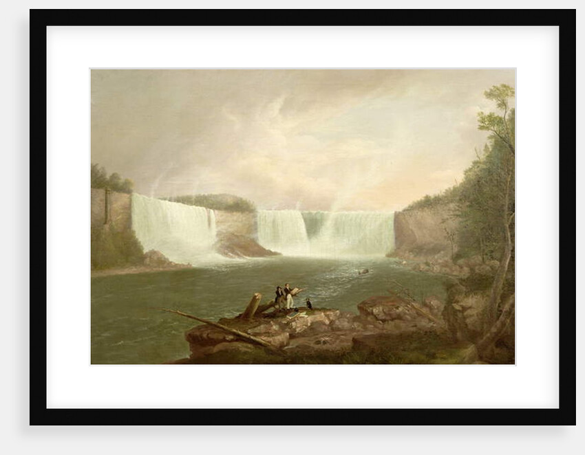 Niagara: The American Falls, c.1821 by Alvan Fisher