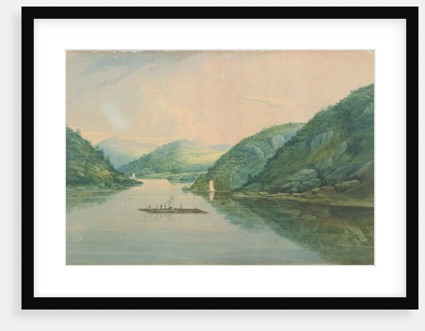 View near Fort Montgomery, New York, 1820 by William Guy Wall