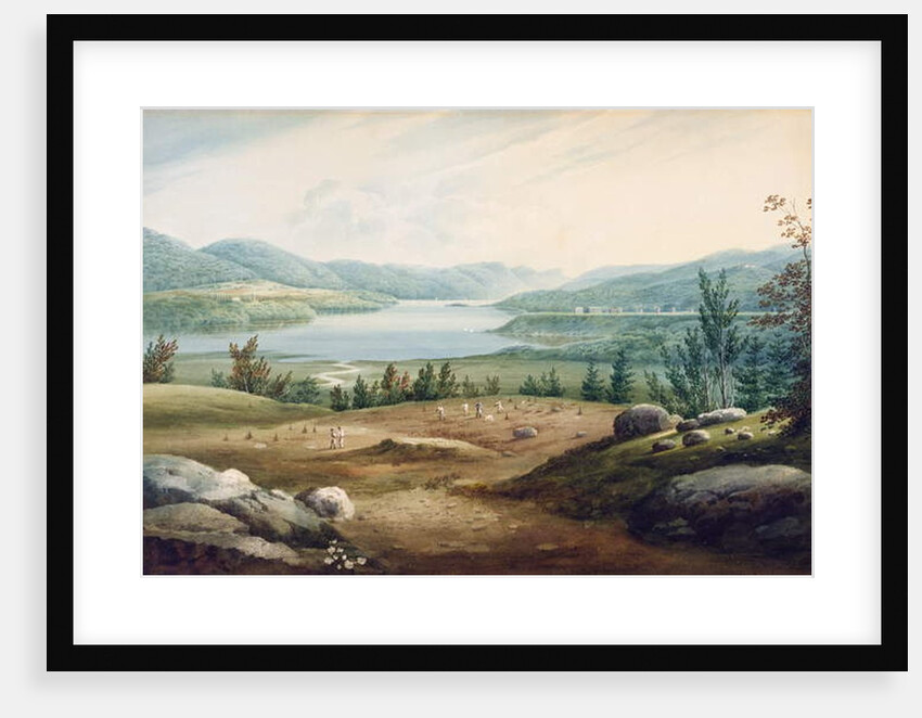 Hudson River at West Point, New York, 1820 by William Guy Wall