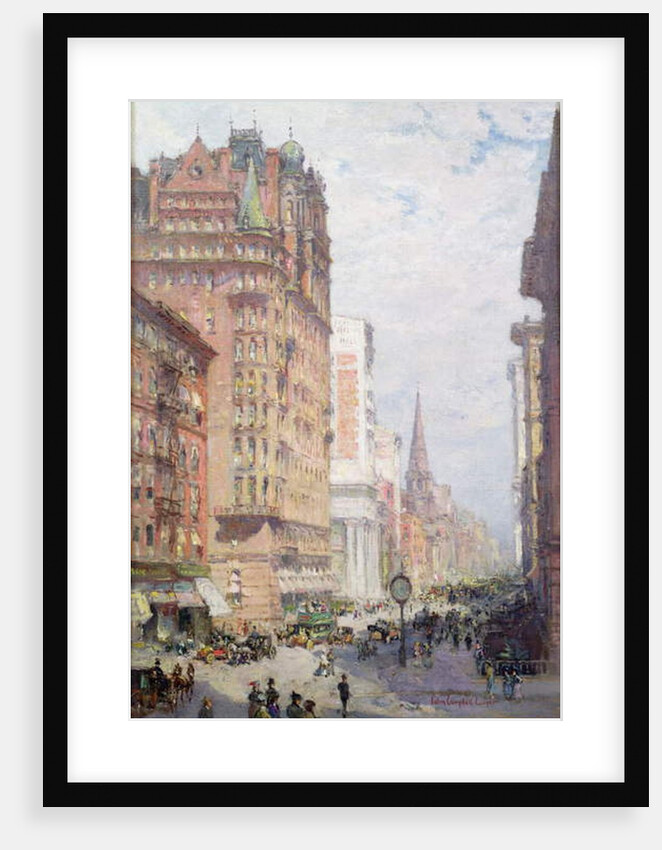 Fifth Avenue, New York City, 1906 by Colin Campbell Cooper