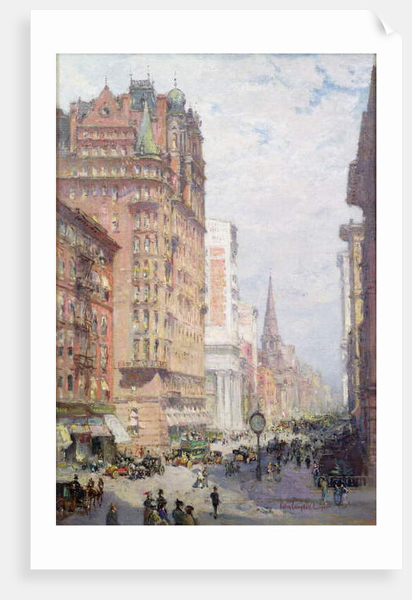 Fifth Avenue, New York City, 1906 by Colin Campbell Cooper