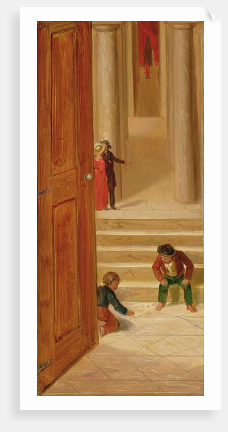 Boys Playing Marbles, 1936 by Asher Brown Durand