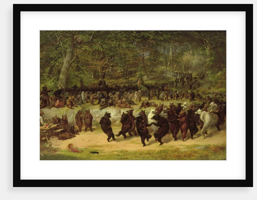 The Bear Dance, c.1850 by William Holbrook Beard