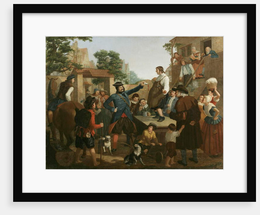 Peter Stuyvesant and the Cobbler, c.1850 by John Whetten Ehninger