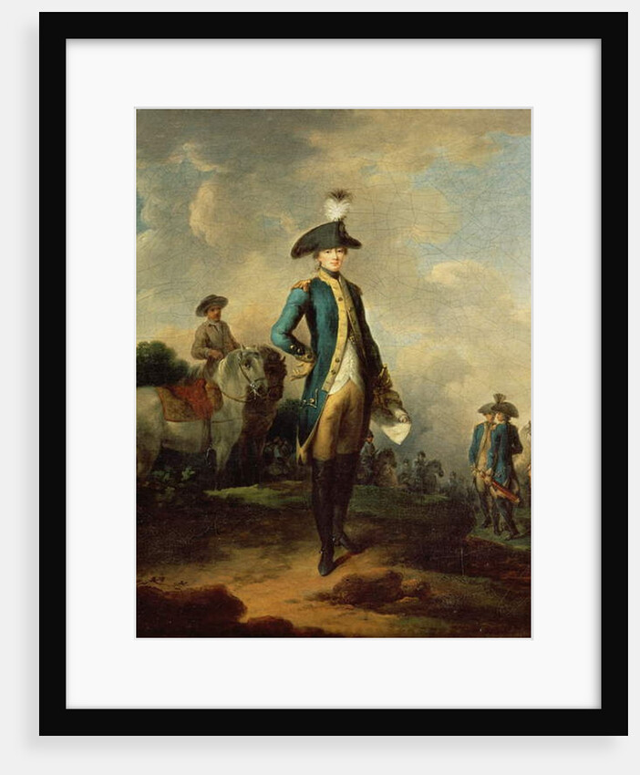 Marquis de La Fayette, c.1781-85 by Francesco Giuseppe Casanova