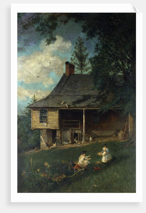 Thomas Cole's First Studio, 1881 by John Mackie Falconer