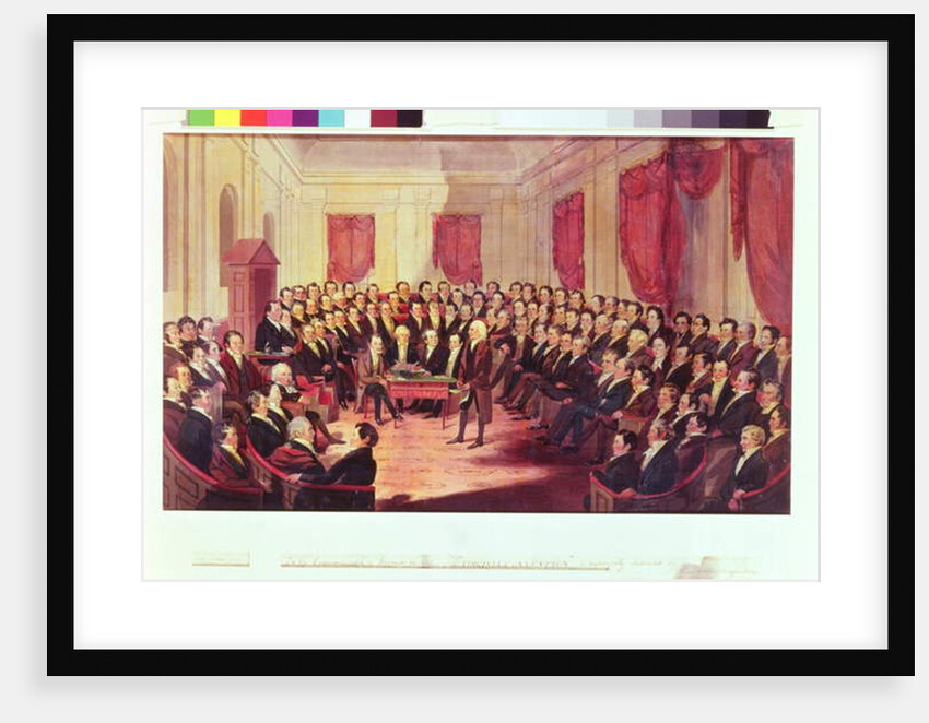 The Virginia Constitutional Convention, 1830 by George Catlin