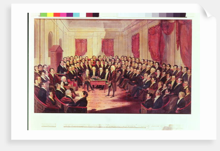The Virginia Constitutional Convention, 1830 by George Catlin