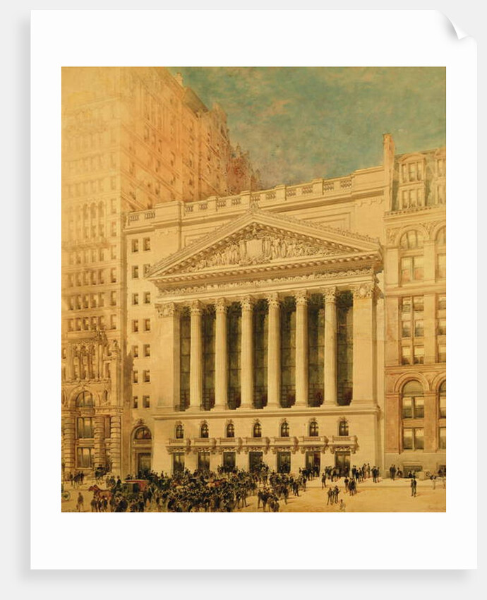 New York Stock Exchange by Hughson Frederick Hawley