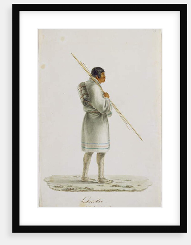 Cherokee, 1820 by Anne Marguerite Hyde de Neuville