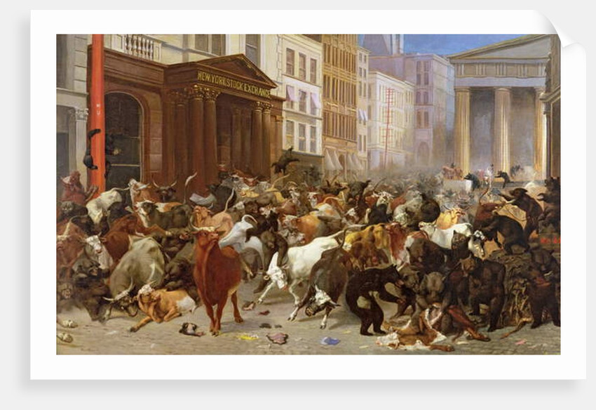 The Bulls and Bears in the Market, 1879 by William Holbrook Beard