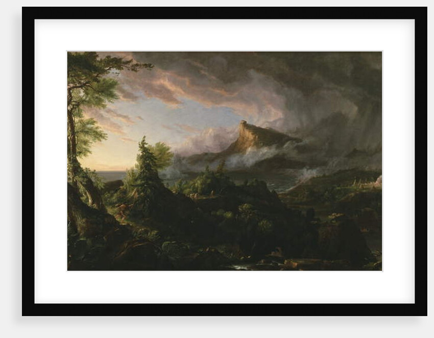 The Course of Empire: The Savage State, 1833-36 by Thomas Cole