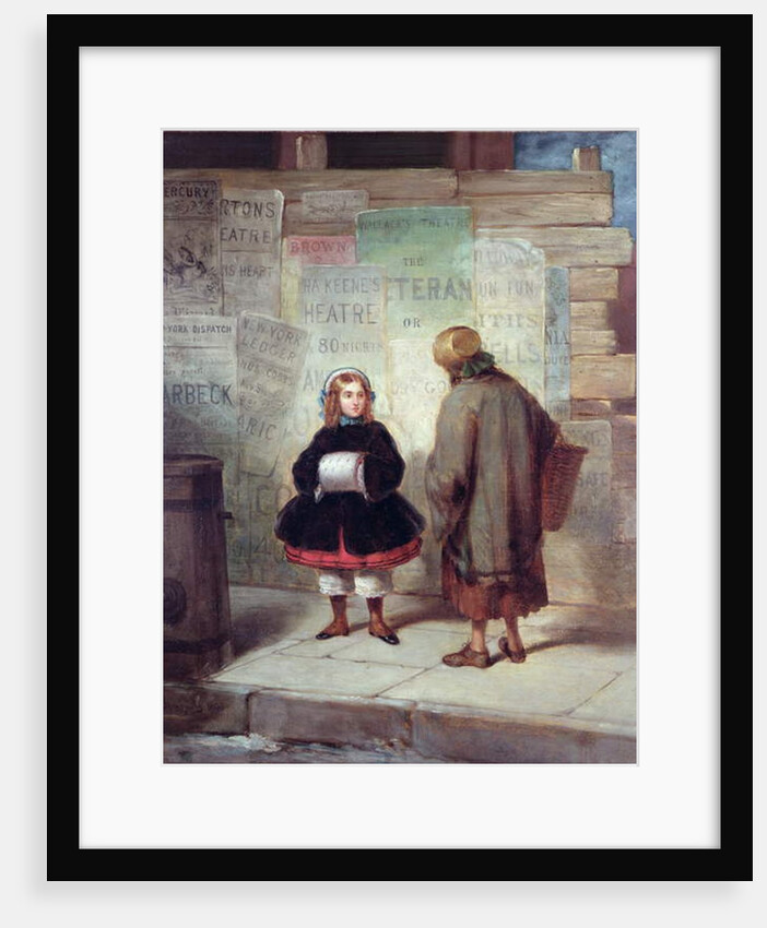 Sidewalks of New York or `Rich Girl, Poor Girl' by James Harvey Cafferty