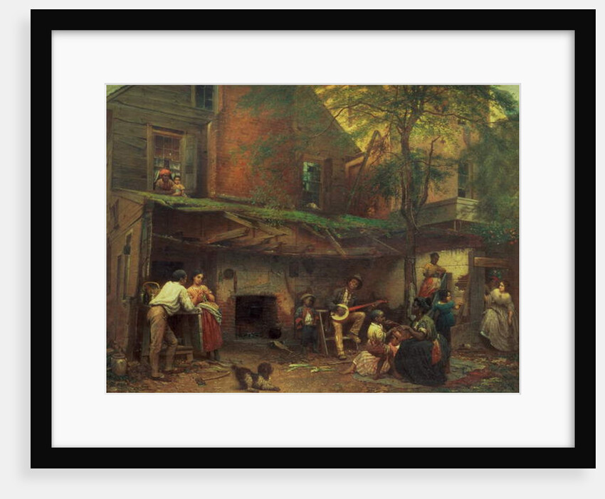 Old Kentucky Home Life in the South, 1859 by Eastman Johnson