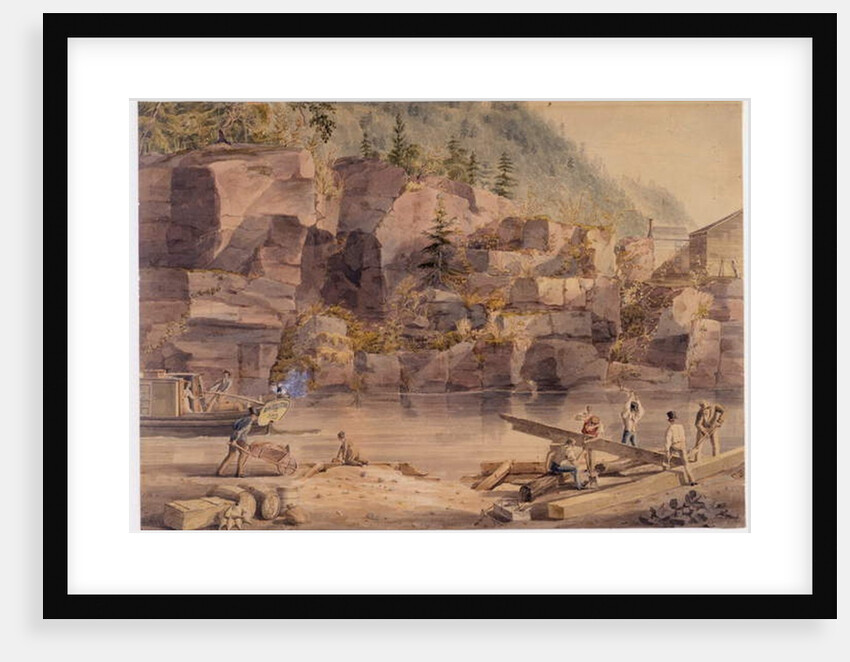 Construction of the Erie Canal by John William Hill