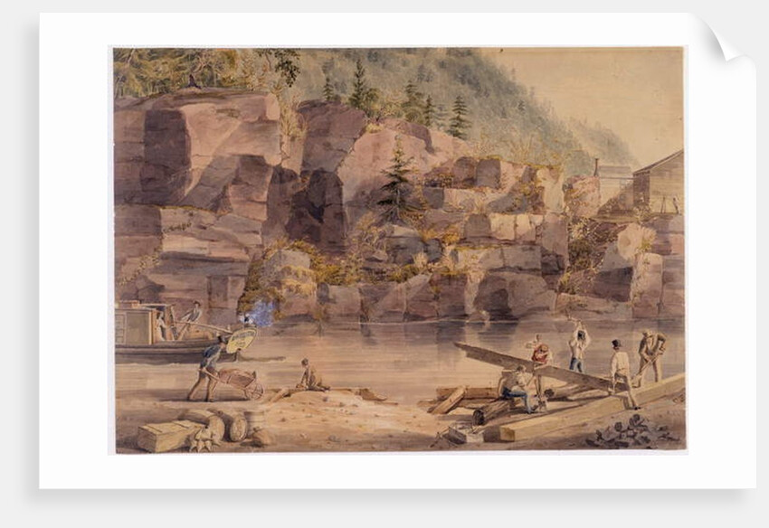 Construction of the Erie Canal by John William Hill