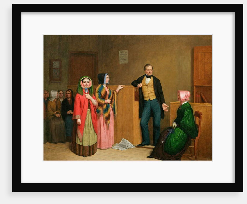 A Female Employment Office by William Henry Burr