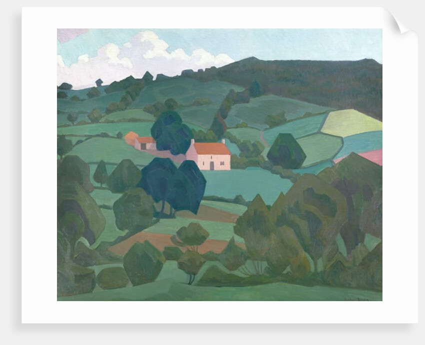 Burford Farm, Devon, 1918 by Robert Polhill Bevan