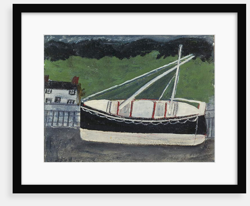 Boats in Harbour by Alfred Wallis