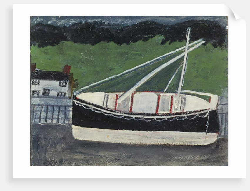 Boats in Harbour by Alfred Wallis