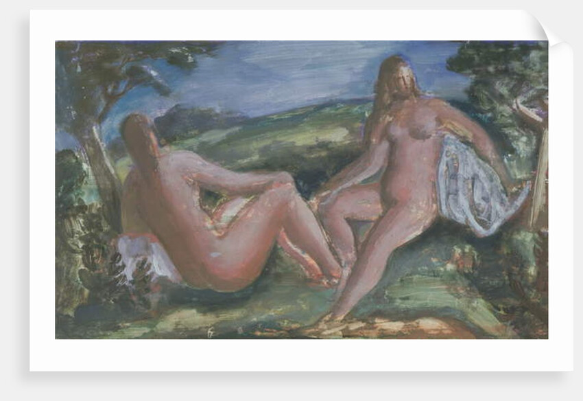 Bathers, c.1940 by Bernard Meninsky