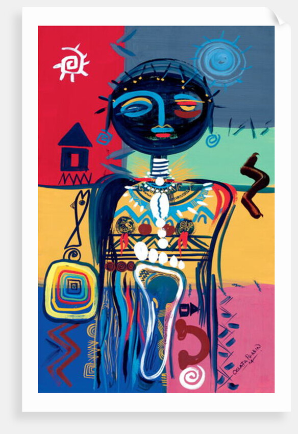 Dreaming of Africa, 2004 by Oglafa Ebitari Perrin