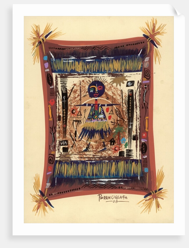 Deity is fashioned, 2006 by Oglafa Ebitari Perrin