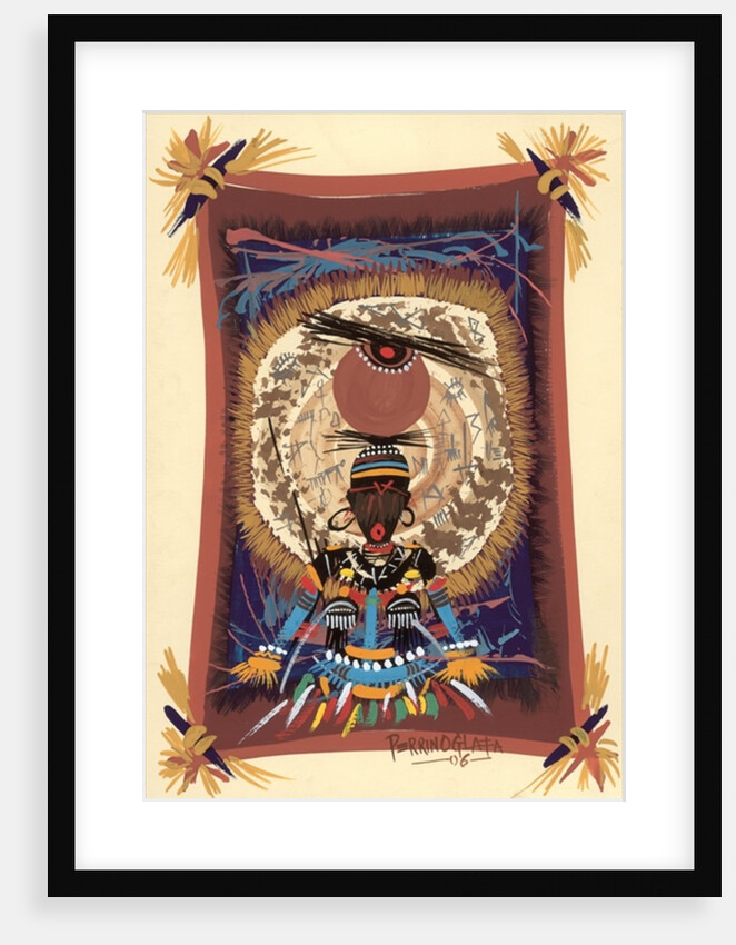 Diviner Tray, 2006 by Oglafa Ebitari Perrin