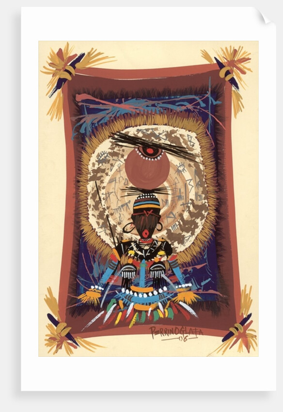 Diviner Tray, 2006 by Oglafa Ebitari Perrin