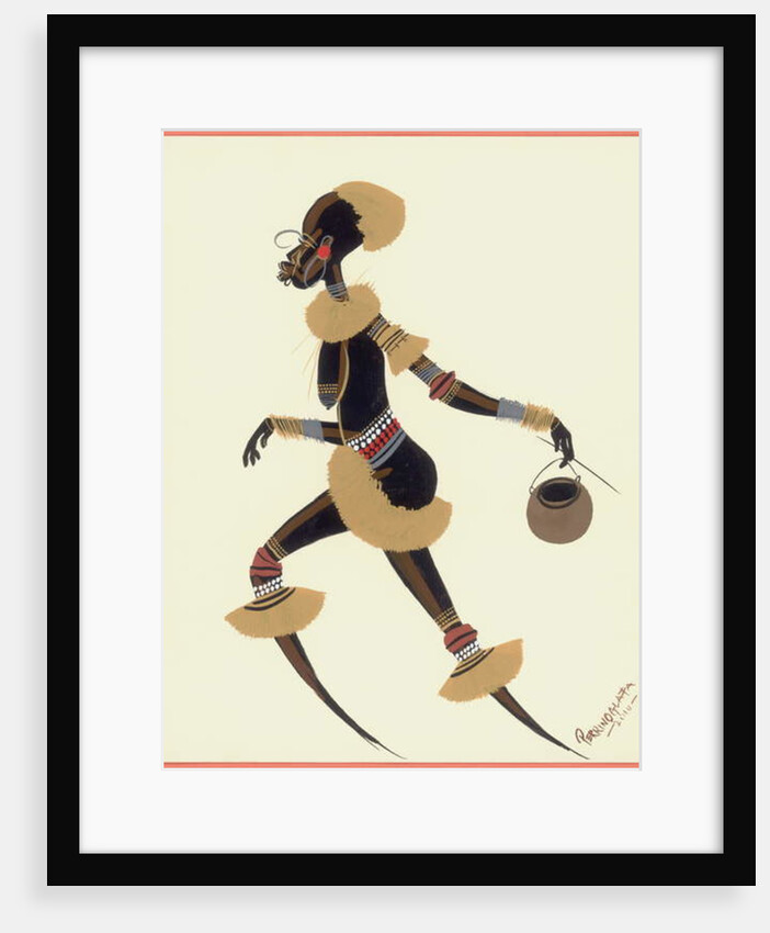 Raffia Woman, 2010 by Oglafa Ebitari Perrin