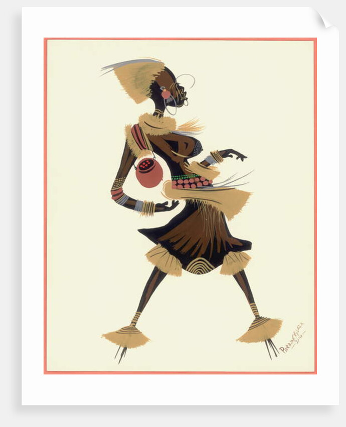 Water Pot Woman, 2010 by Oglafa Ebitari Perrin