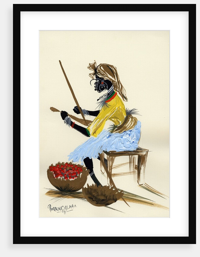 Food for African Children, 2008 by Oglafa Ebitari Perrin