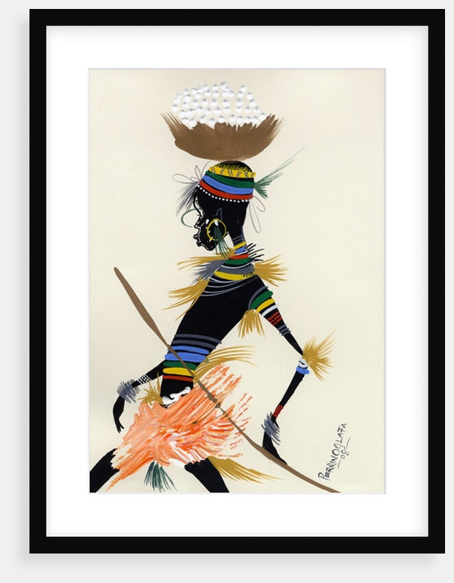 Village Treck 1, 2008 by Oglafa Ebitari Perrin