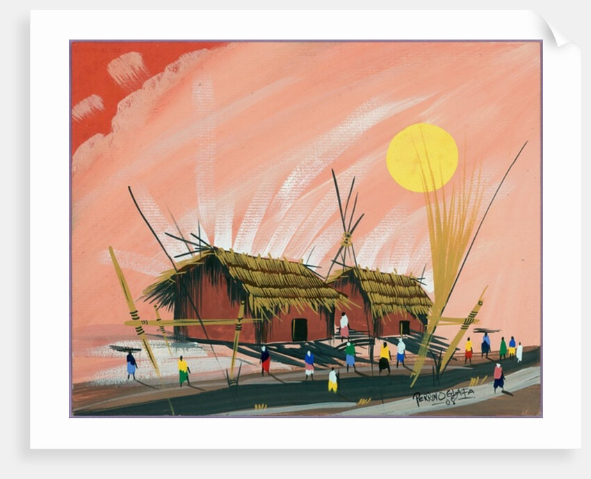 My Little African Home, 2008 by Oglafa Ebitari Perrin