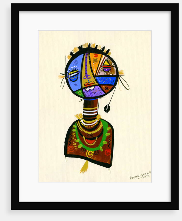 The good face of colours, 2013 by Oglafa Ebitari Perrin