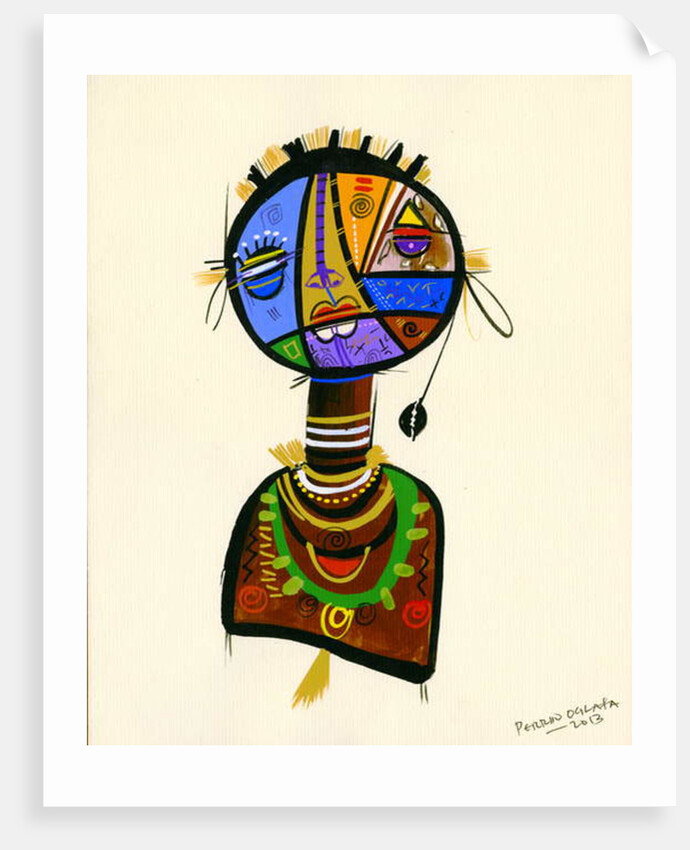 The good face of colours, 2013 by Oglafa Ebitari Perrin