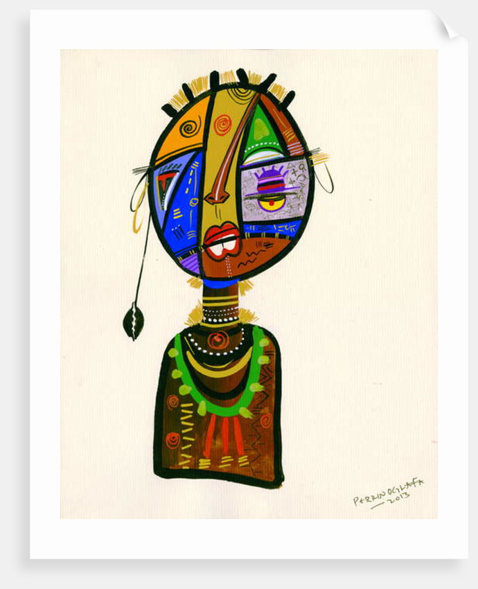 Poetic Faces, 2013 by Oglafa Ebitari Perrin