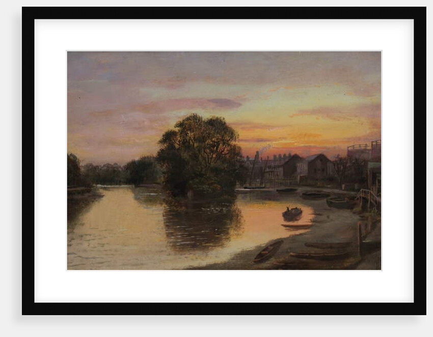Kew at Sunset - Paton's property by James Lewis