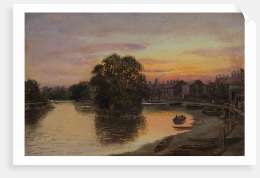 Kew at Sunset - Paton's property by James Lewis