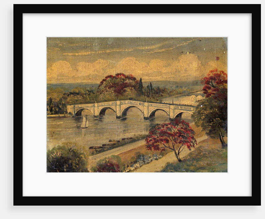 Richmond Bridge by English School