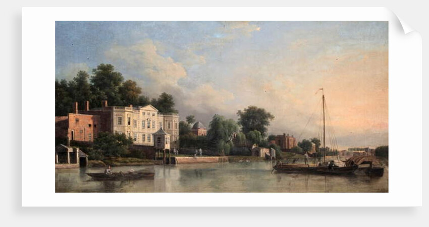 A View of Pope's Villa, Twickenham, Middlesex, c.1760 by Samuel Scott