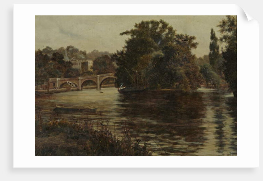 Richmond from below the Bridge by Theodore Hines