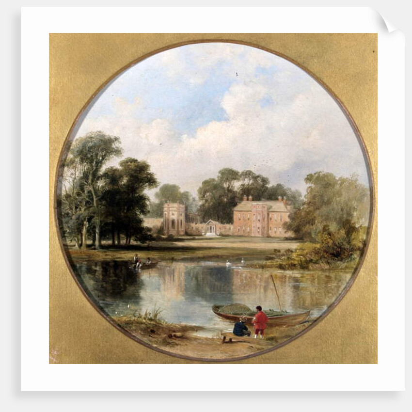 Orleans House, c.1840 by Alfred Vickers
