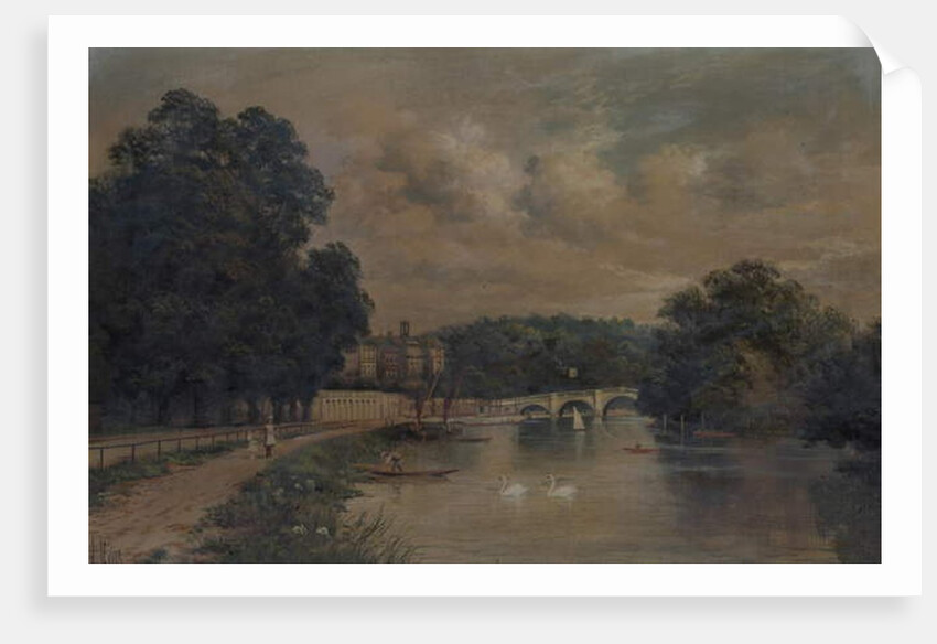 Richmond Bridge from Cholmondeley Walk by James Lewis