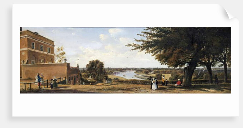 View from Richmond Hill with Wick on the left, 1837 by George Hilditch