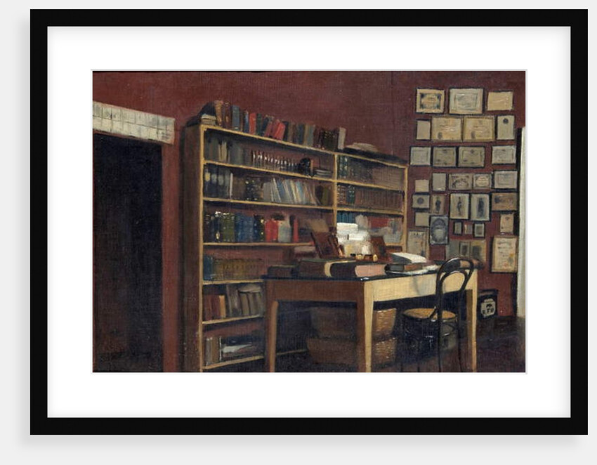 Corner of Sir Richard Burton's Study, 1889 by Albert Letchford