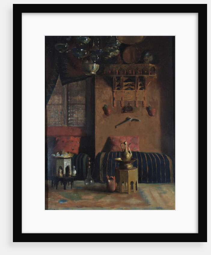 Sir Richard Burton's Smoking Room, 1889 by Albert Letchford