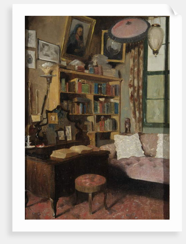 Corner of Sir Richard Burton's Study, 1889 by Albert Letchford