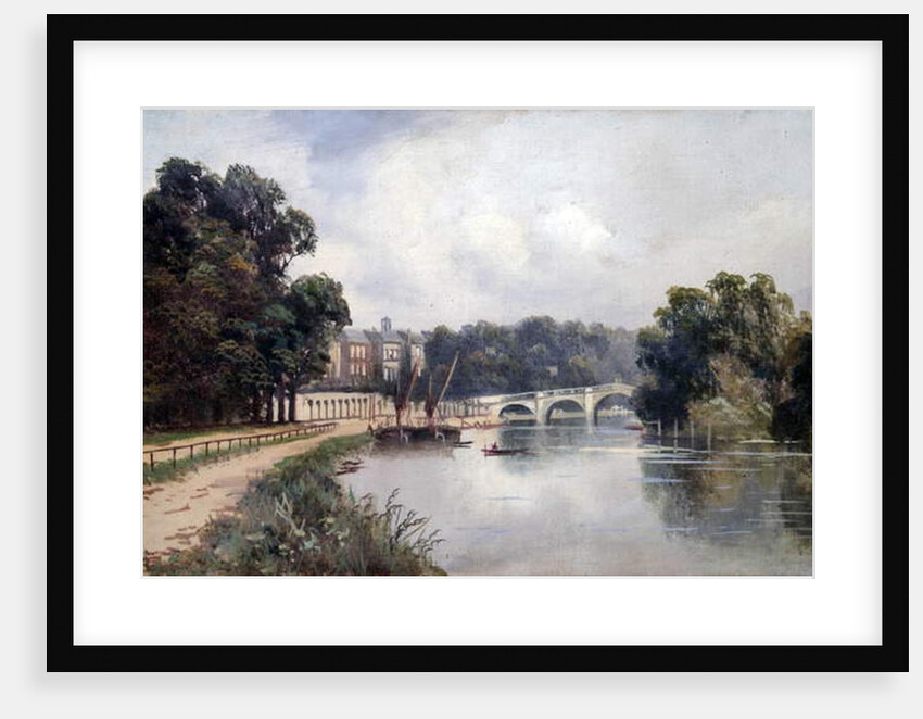 Cholmondeley Walk, looking towards Richmond Bridge by James Lewis